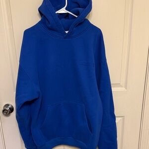 Comfrt Brand Minimalist Hoodie Oversized Unisex Large
Cobalt Blue